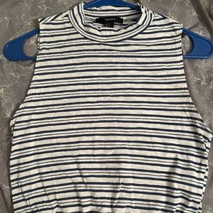 Forever21 Striped Sleeveless Top